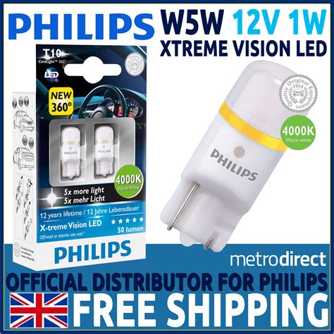 Philips X Treme Vision Led W W T Led Car Bulbs K K