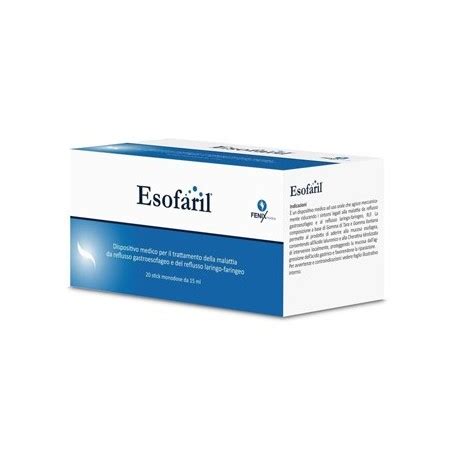 Esofaril Integratore Per Reflusso Gastroesofageo Stick Monodose