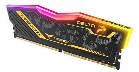 16GB 2x8GB TEAM T FORCE DELTA TUF GAMING RGB DDR4 3200 CL16