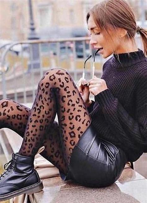 Леопардовые колготки — цена 250 грн в каталоге Колготки Купить женские ...