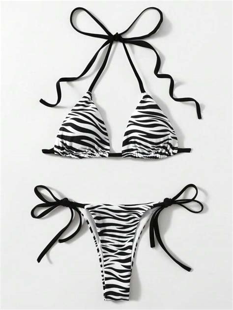 Search Zebra Print Bikini Shein Usa