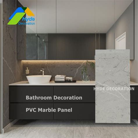 Artificial Marble Plastic Building Decor Uv Marmol Panel Pvc Laminated Wall Panel Uv Marble