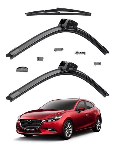 3 Plumas Limpiaparabrisas Bosch Mazda 3 2014 Al 2018 Meses sin interés