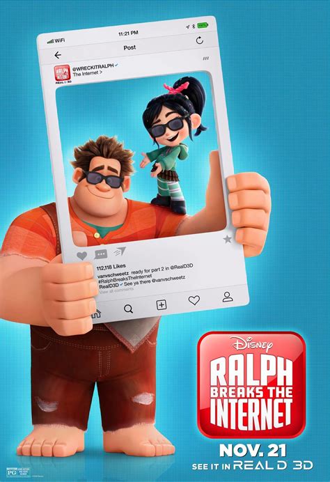 Ralph Breaks The Internet Wreck It Ralph 2 18 Of 28 Extra Large Movie Poster Image Imp Awards