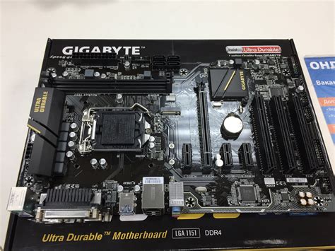 Обзор от покупателя на Материнская плата GIGABYTE GA-H110-D3 (LGA1151 ...