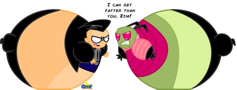 Big Fat Zim And Dib By Tiny Toons Fan On Deviantart