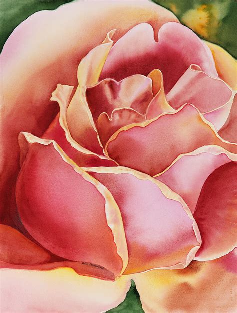 Rose Painting By Irina Sztukowski Fine Art America