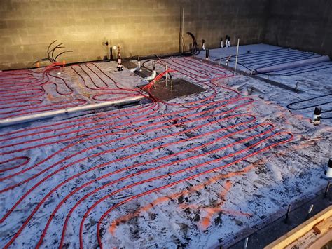 Radiant Floor Tubing In Slab Under Slab Poly And Radiant T Flickr