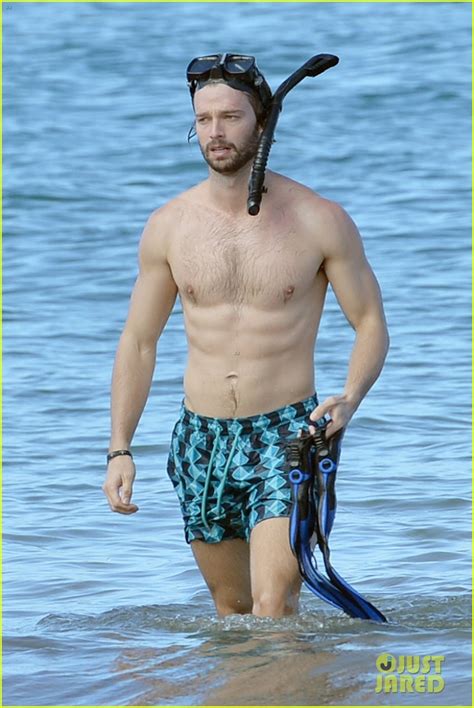 Patrick Schwarzenegger Shows Off His Buff Body At The Beach In Hawaii