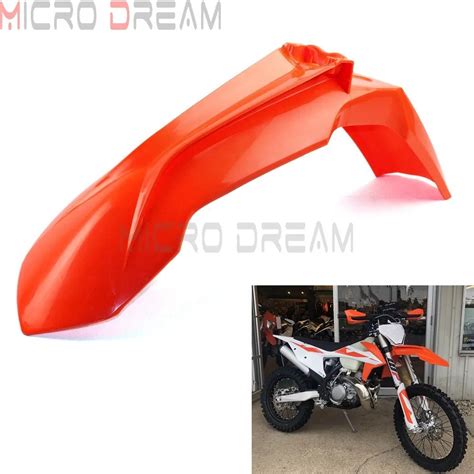 Parafango Anteriore Motocross Arancione Enduro Dirt Bike Parafango Per