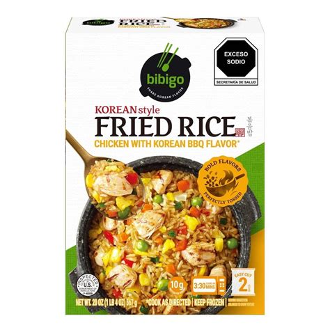 Arroz Frito Bibigo Con Pollo Sabor Bbq 567 G Walmart