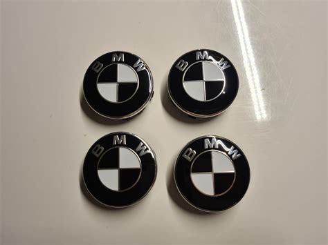 Bmw Logo Emblem Nabendeckel Mm Schwarz Weiss Kaufen Auf Ricardo