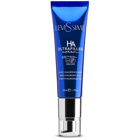 Крем для лица ультрафиллер, SPF 50, LeviSsime, Aqua Program, HA ...