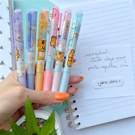 Caneta apagável ursinho Kawaii Juvix Store