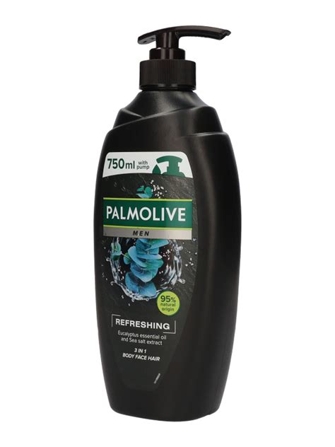 Palmolive Men Refreshing 3 in 1 tusfürdő 750 ml