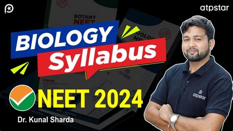 Complete Syllabus Of NCERT Biology NEET 2024 Dr Kunal Sharda ATP