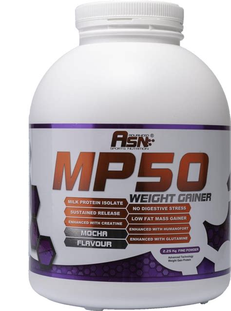 Asn Mp 50 Massive Weight Gainer 225kg Vanilla Bol