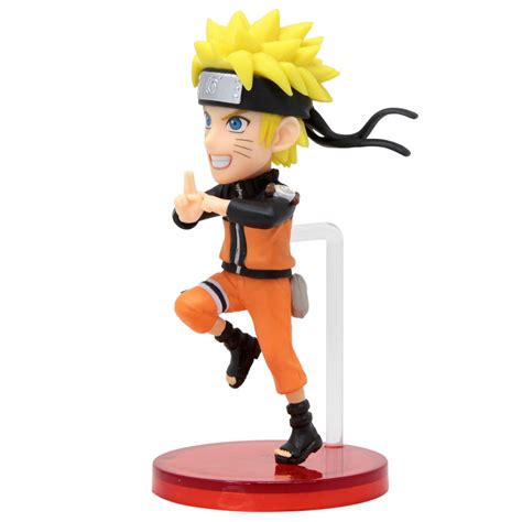 Bandai Naruto Shippuden World Collectable Figure - A Naruto Uzumaki orange