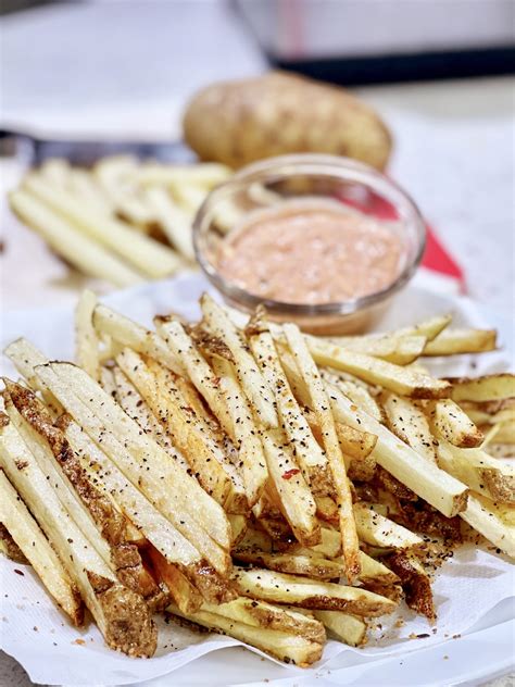 Hand Cut Fries With The Ultimate Dipping Sauce Cooking With Chef Bryan