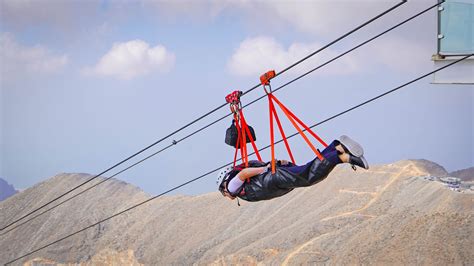 Jais Flight Worlds Longest Zipline Visit Jebel Jais