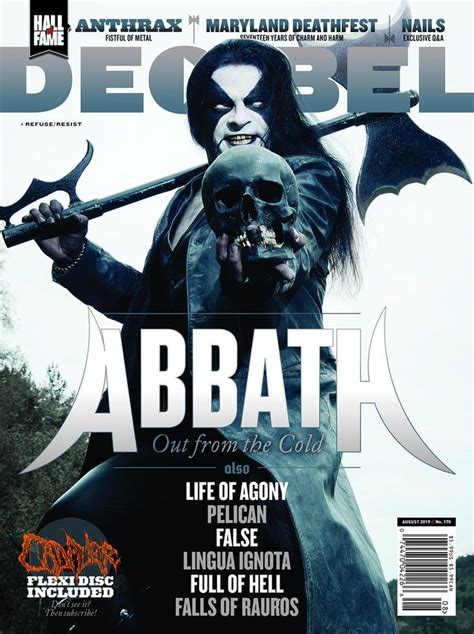 August 2019 178 Metal Magazine Black Metal Flexi