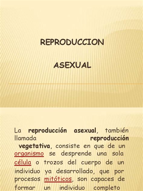 Reproduccion Asexual Terminado Pdf