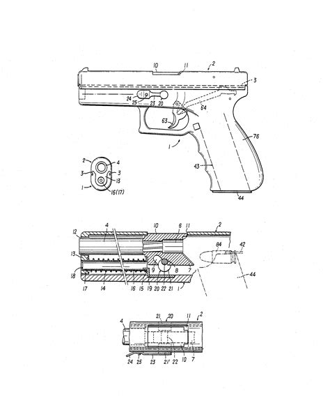 Glock 17 frame 3d print file - somekja