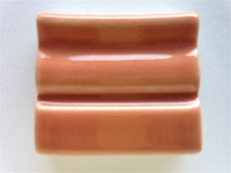 1109 CORAL FIRED TO 1260c Pottery Glazes Spectrum Glazes Nail Polish