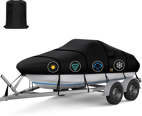 Amazon Aibiley Boat Covers 20 22ft Heavy Duty Durable 420D