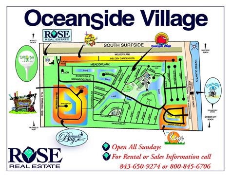 Oceanside Village & Area Maps - Oceanside Village - Oceanside Resort Community - Surfside Beach, SC