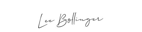 74+ Lee Bollinger Name Signature Style Ideas | Fine E-Sign