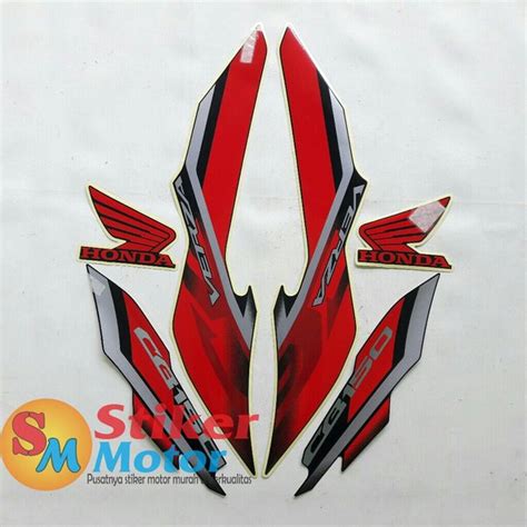 Jual Striping Sticker Lis Les Polet Body Motor Cb Verza Sw