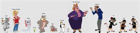 Tom and Jerry cast (my version) by jurassicdinodrew on DeviantArt