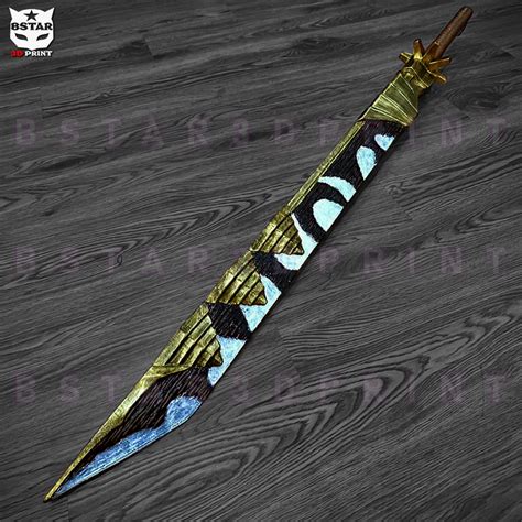 3D Printed Dragon Bone Sword Maki Weapon Jujutsu Kaisen Cosplay