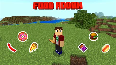 Novo Addon Que Adiciona Diversas Comidas Ao Minecraft Bedrock YouTube