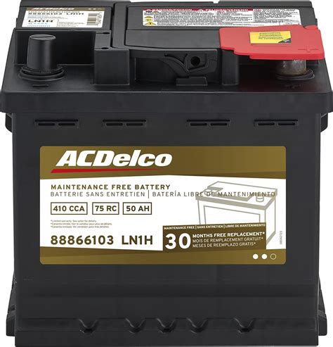 Acdelco Gold Ln1h 30 Month Warranty Bci Group Ln1 Battery Automotive