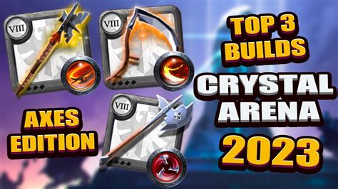 Top Builds Axes In Albion Online Crystal Arena Youtube