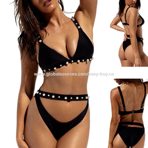 Buy Wholesale China Women S Halter Bikini Designer Poster Xxx Babes Sexy Love With Rose