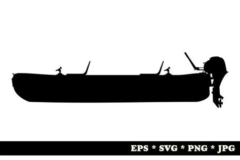 Fishing Boat Silhouette Graphic By Norsob Creative Fabrica