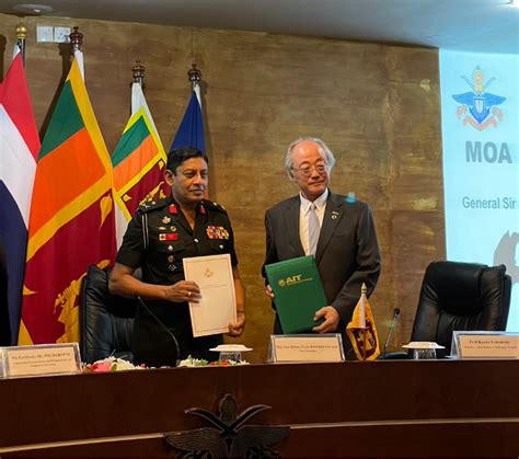 AIT Signs MoA With General Sir John Kotelawala Defence University KDU