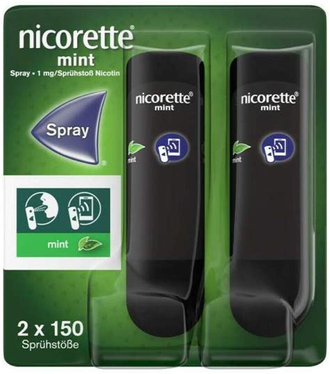 Nicorette Mint Spray Mg St Ck Kaufen Volksversand Versandapotheke