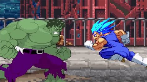 Vegeta Vs Hulk Youtube