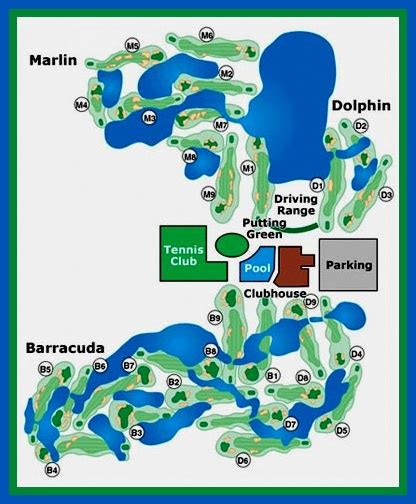 The Florida Golf Course Seeker: Miccosukee Golf & Country Club - Marlin Course