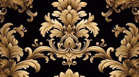 Luxurious Damask Seamless Pattern An Elegant Texture For Stunning