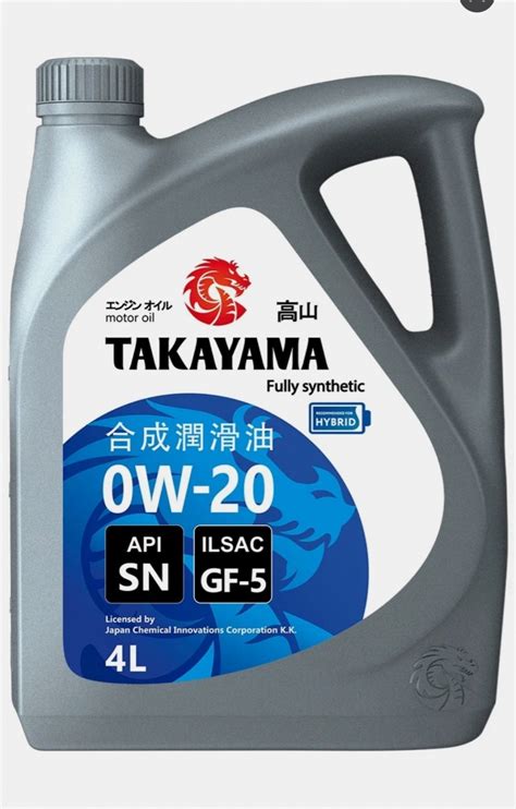 Моторное масло Takayama 0w20 gf-5 - «Прекрасный вариант для азиатов ...