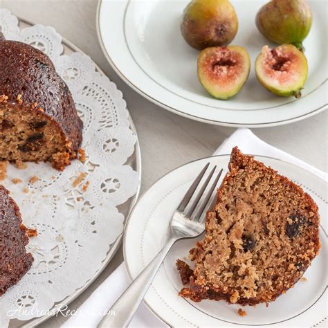 Fig Bundt Cake With Honey Butter Glaze Recipe Andrea Meyers Recipe