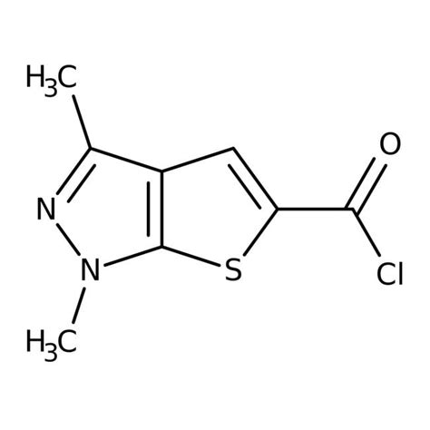 1 3 Dimethyl 1H Thieno 2 3 C Pyrazole 5 Carbonyl Chloride 97