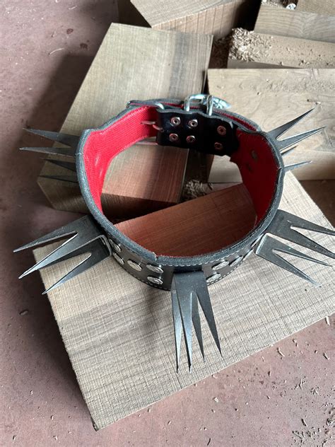 Turkish Kangal Iron Dog Collar-agains Wolf Attack - Iron Spiked Hand ...