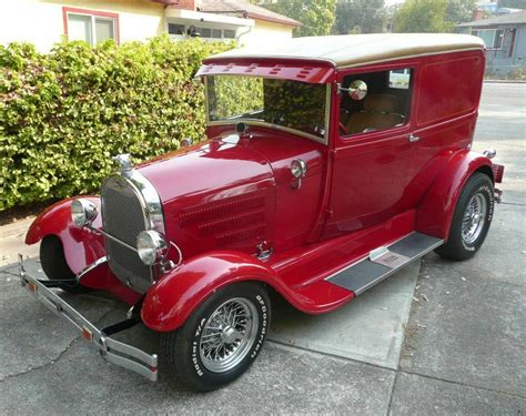 Ford Model A Sedan Delivery Hot Rod Classic Ford Model A