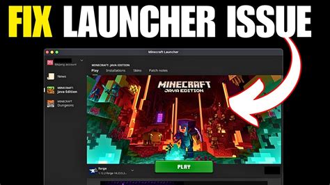 How To Fix Minecraft Launcher Not Working Launcher Update Not Opening